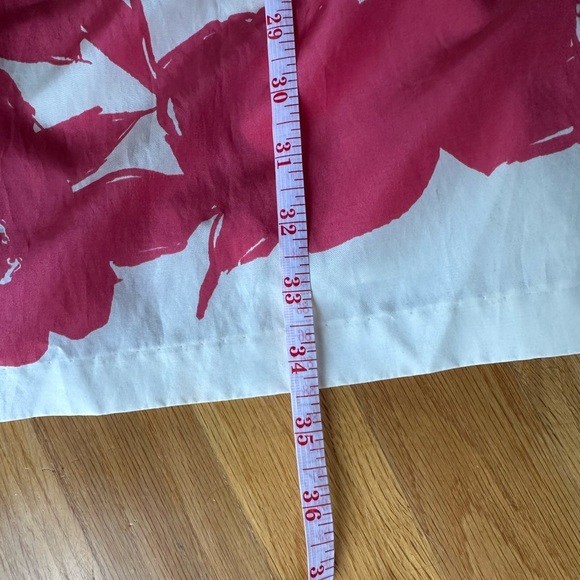 Banana Republic Women’s Silk Blend Pink Brushstroke Floral Mini Dress Size 8P - Picture 9 of 10